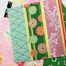 Yuzen Box mit 100 Blatt Washi (pink)