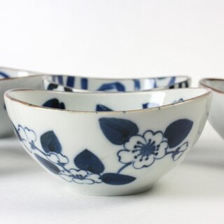 Schalenset in 5 Mustern, 10,6 cm �