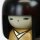 Kokeshi zum Jahr des Drachens 2024, Höhe 19 cm