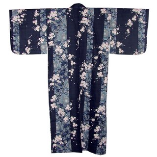 Kimono - Yukata Kirschbl�te blau