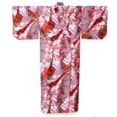 Kimono - Yukata Ribbon rosenholz/weinrot