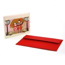 Grußkarte Hinamatsuri (Pop-up-Karte)