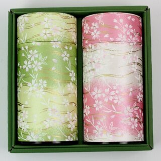 Teedosen Set Harugoyomi, für 2 x 175 g Teeblätter