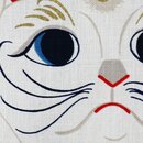 Wandbehang Manekineko, blau