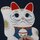 Wandbehang Manekineko, blau