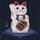 Wandbehang Manekineko, blau