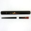 Essst�bchen mit Case Hana Yuzen rot,St�bchen mit...