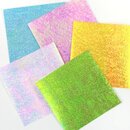 Origamipapier Aurora Pearl 7,5 cm, für schimmernde Sterne