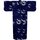 Kimono - Yukata Kranich blau S