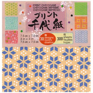 Print Chiyogami Suzuki 30 Muster 300 Blatt