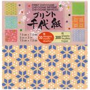 Print Chiyogami Suzuki 30 Muster, 7,5 cm, 300 Blatt