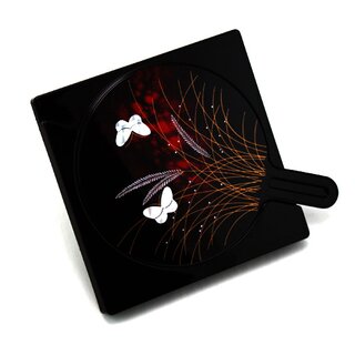 Stand- und Handspiegel Schmetterling