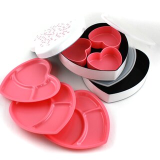 Lunchbox Party-Bentobox für Hors douvre und Häppchen Hatsu-Sakura Heart