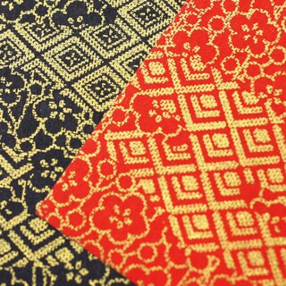 Metallic-Paper Double Color Takumi 15 cm schwarz+rot