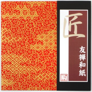 Metallic-Paper Double Color Takumi 15 cm schwarz+rot