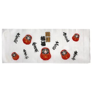 Tenugui Daruma 87 x 34 cm