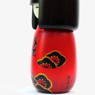 Kokeshi Yorokobi (Freude) 21 cm hoch