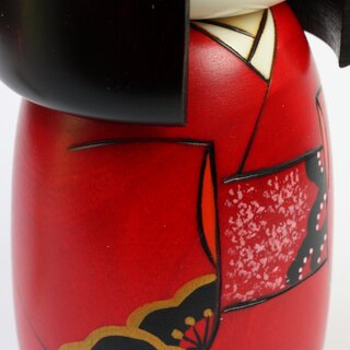 Kokeshi Yorokobi (Freude) 21 cm hoch
