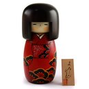 Kokeshi Yorokobi (Freude) 21 cm hoch