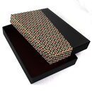 Briefpapierbox DIN-A4 Asa no Ha, schwarz