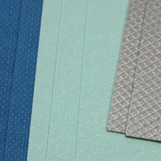 Color Paper Origami 19 cm, Blau-Mix