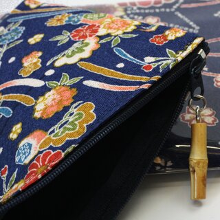 Kosmetiktasche Mukashikogire blau