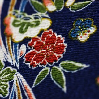 Kosmetiktasche Mukashikogire blau