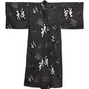 Kimono - Yukata Zen, schwarz